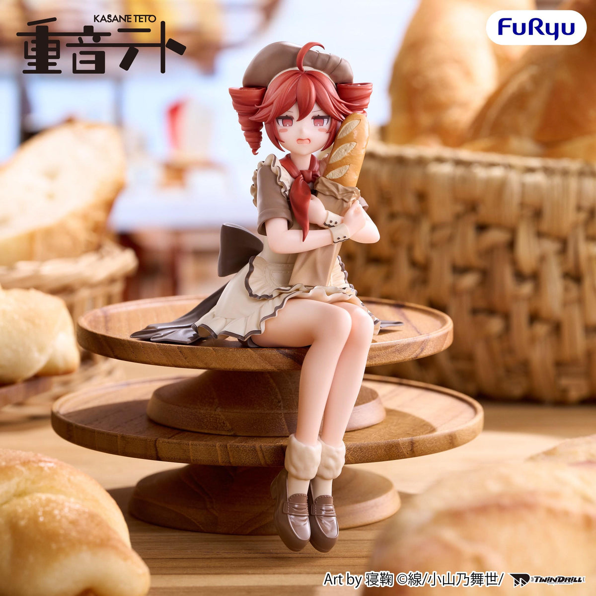 Noodle Stopper Figure KASANE TETO Baguette Ver.
