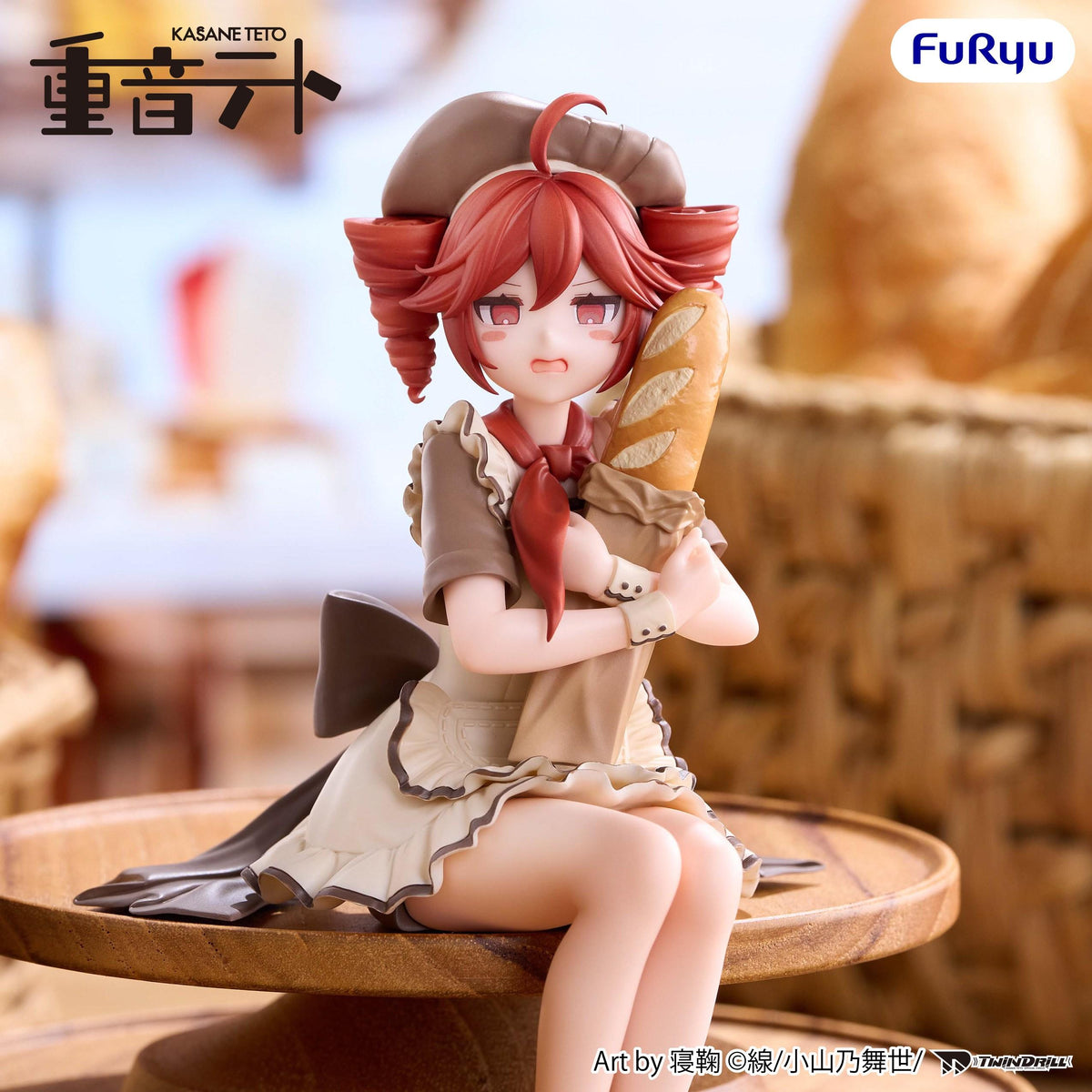 Noodle Stopper Figure KASANE TETO Baguette Ver.