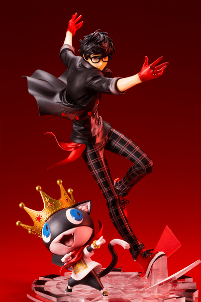 Kotobukiya - ARTFX J Hero & Morgana Figure (PERSONA5 DANCING STAR NIGHT) - Good Game Anime