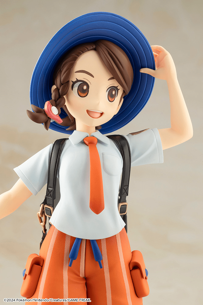 Kotobukiya - ARTFX J Pokemon Juliana with Sprigatito Statue - Good Game Anime