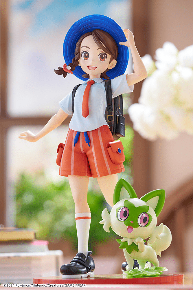 Kotobukiya - ARTFX J Pokemon Juliana with Sprigatito Statue - Good Game Anime