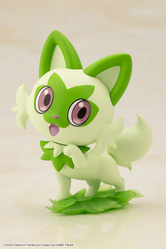 Kotobukiya - ARTFX J Pokemon Juliana with Sprigatito Statue - Good Game Anime