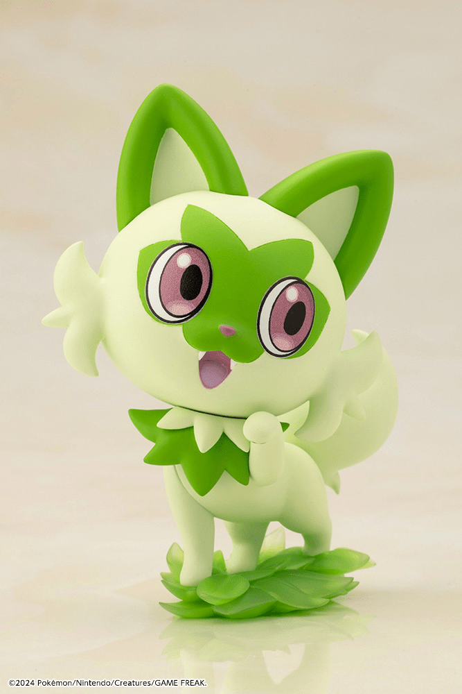 Kotobukiya - ARTFX J Pokemon Juliana with Sprigatito Statue - Good Game Anime