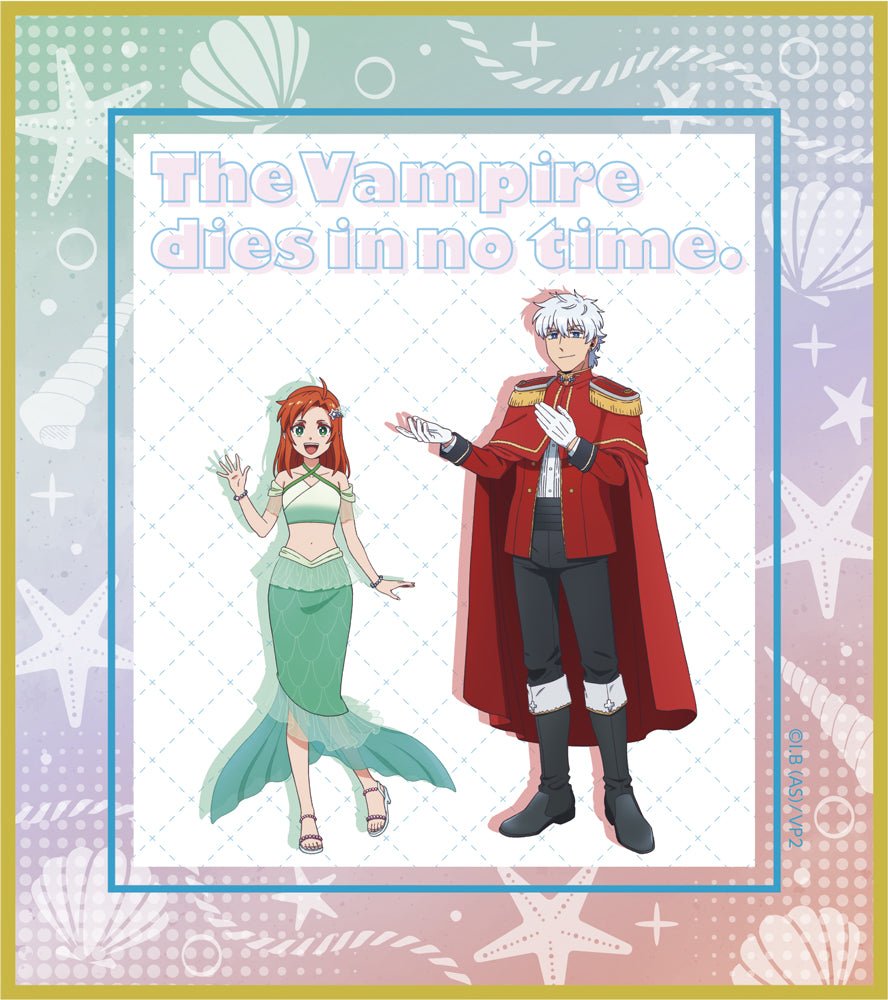 Medicos Entertainment - The Vampire Dies in No Time 2 Original Illustration Mini Shikishi Collection Mermaid Ver. - Good Game Anime