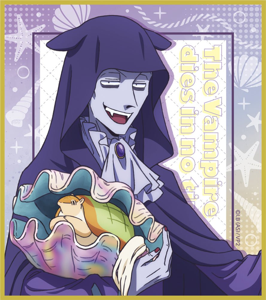 Medicos Entertainment - The Vampire Dies in No Time 2 Original Illustration Mini Shikishi Collection Mermaid Ver. - Good Game Anime
