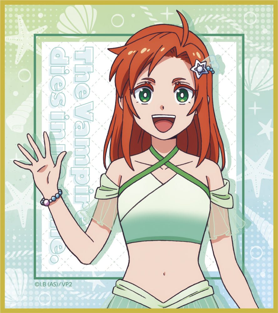 Medicos Entertainment - The Vampire Dies in No Time 2 Original Illustration Mini Shikishi Collection Mermaid Ver. - Good Game Anime