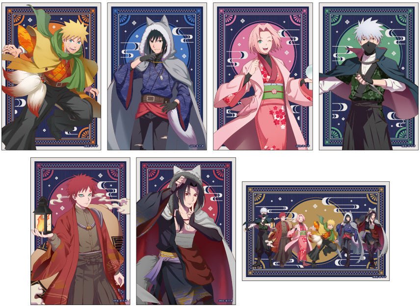 Medicos - Naruto Shippuden: Newly Drawn Illustration Card Set [Zinrou ver.] - Good Game Anime