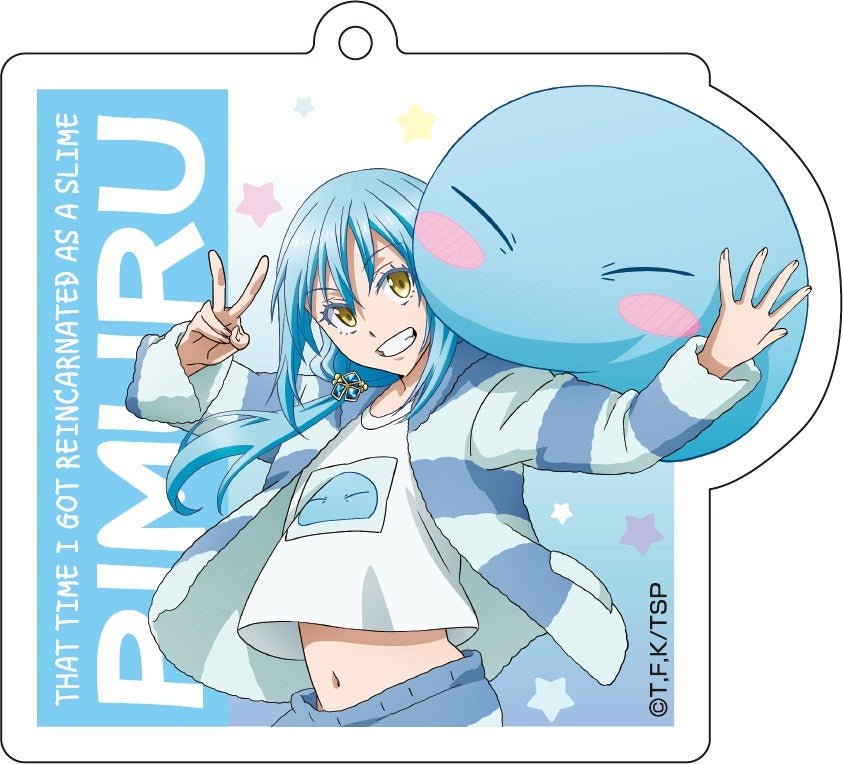 Medicos - Original Illustration Acrylic Key Chain Room Wear Ver. 1 Rimuru (That Time I Got Reincarnated as a Slime) - Good Game Anime