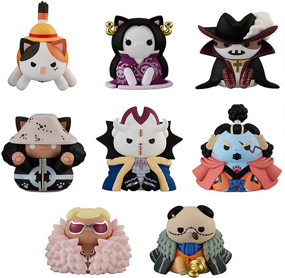 MegaHouse - MEGA CAT PROJECT One Piece Nyan Piece Nyan! Luffy and the Seven Warlords of the Sea:: 1 Random Pull - Good Game Anime