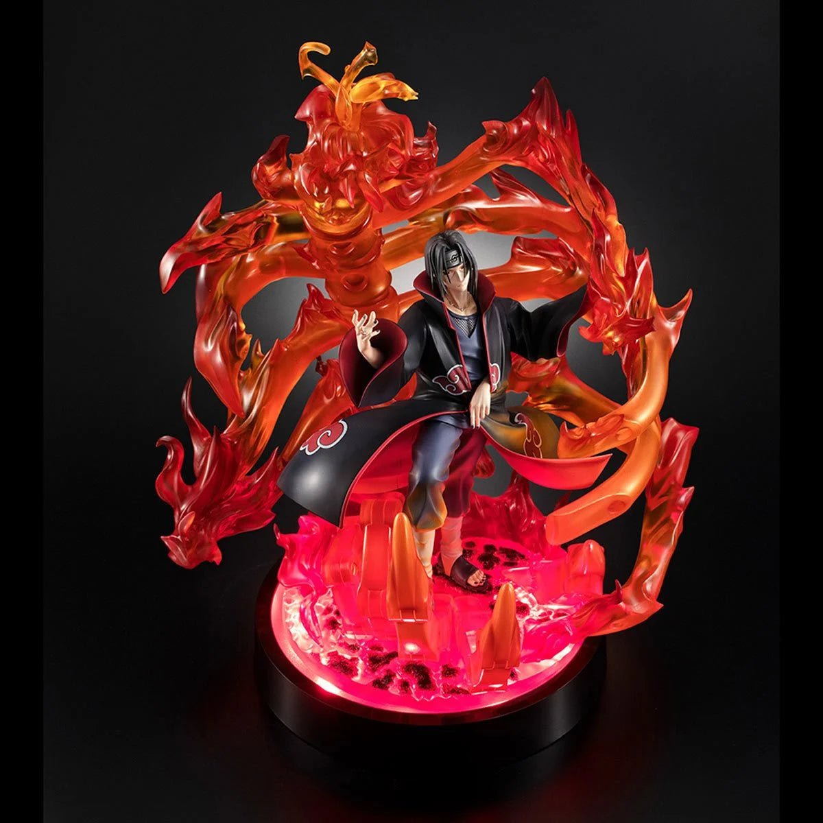 MegaHouse - Naruto: Shippuden Itachi Uchiha Susano'o LED Precious G.E.M. Statue - Good Game Anime