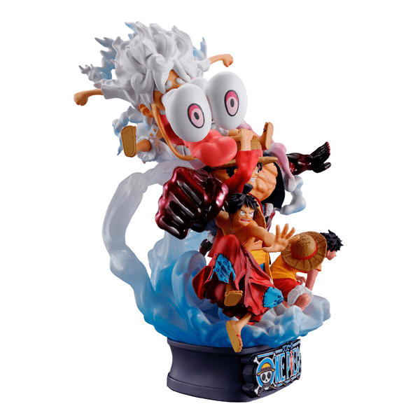 MegaHouse - Petitrama series DX LOGBOX ONE PIECE RE BIRTH 02 Luffy Special - Good Game Anime