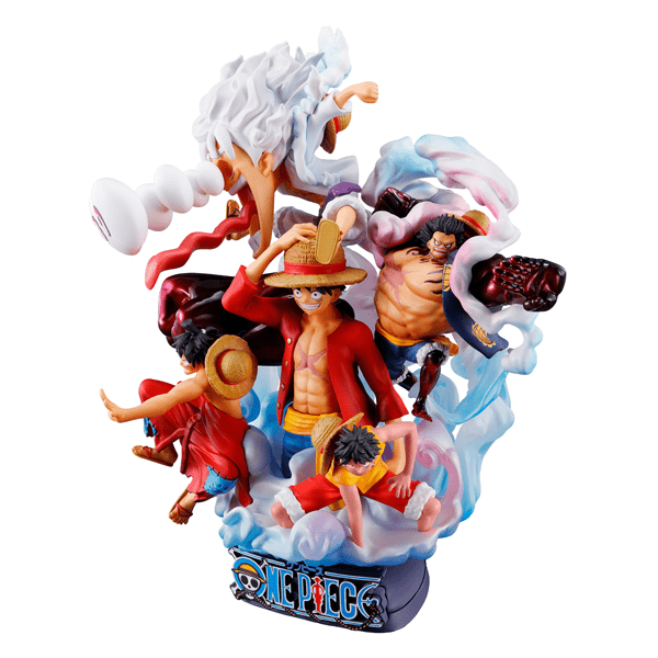MegaHouse - Petitrama series DX LOGBOX ONE PIECE RE BIRTH 02 Luffy Special - Good Game Anime