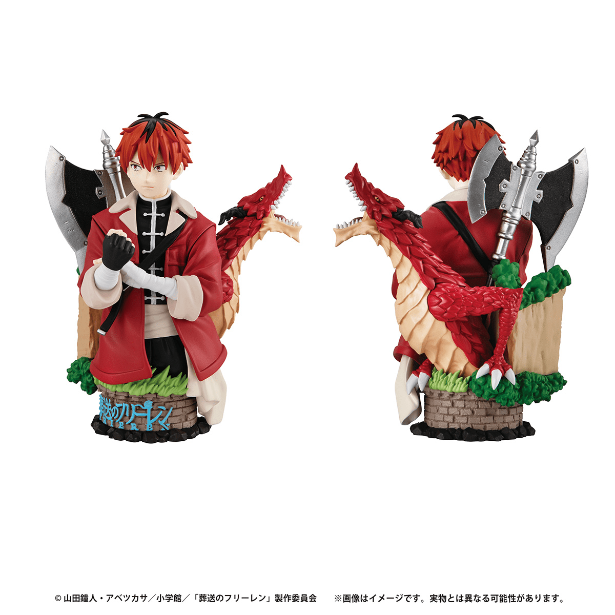 MegaHouse - Petitrama Series EX Frieren Beyond Journey's End - Their Journey with the statue of Himmel Box - Good Game Anime