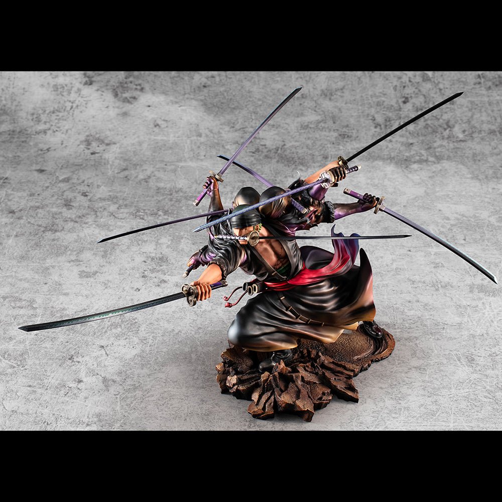 MegaHouse - Portrait.Of.Pirates ONE PIECE “WA - MAXIMUM” Roronoa Zoro ver. Demon Spirit Kyuutou - ryuu “Asura” - Good Game Anime