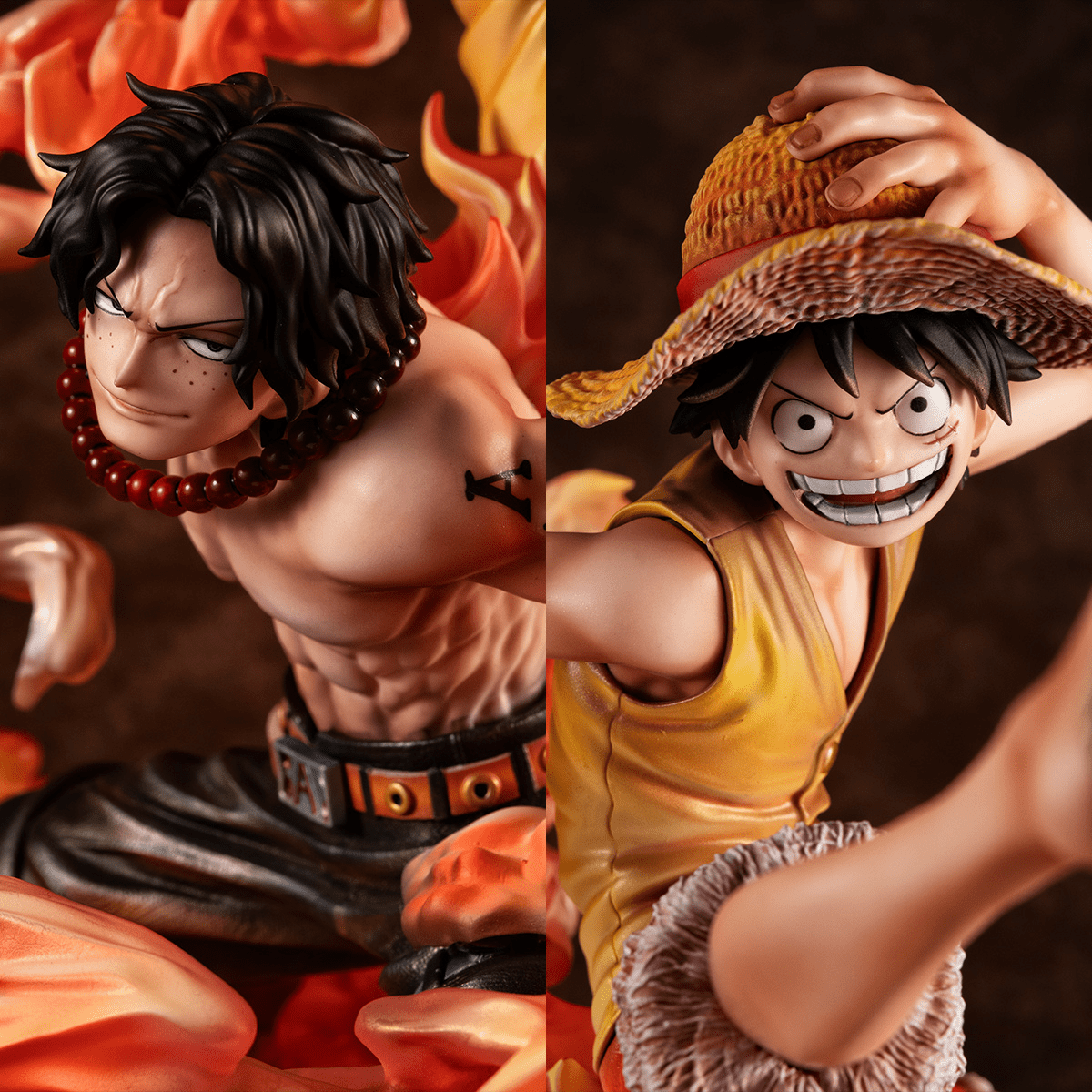 MegaHouse - Portrait.Of.Pirates ONE PIECE“NEO - MAXIMUM” Luffy ＆ Ace ～Bond between brothers～ 20th LIMITED Ver. - Good Game Anime