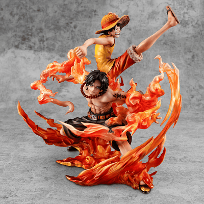 MegaHouse - Portrait.Of.Pirates ONE PIECE“NEO - MAXIMUM” Luffy ＆ Ace ～Bond between brothers～ 20th LIMITED Ver. - Good Game Anime