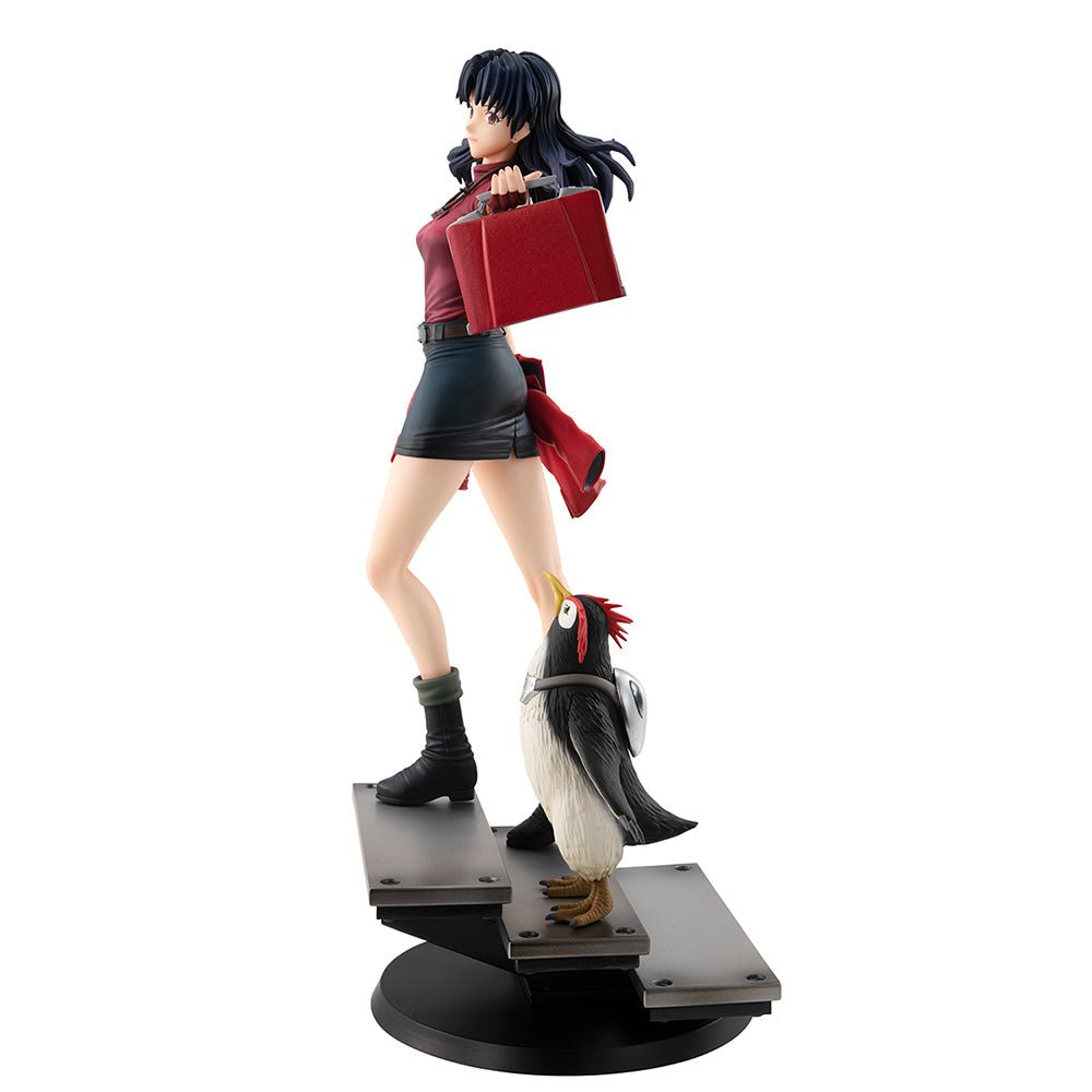 MegaHouse - Rebuild of Evangelion Misato Katsuragi and Pen Pen Statue - Good Game Anime