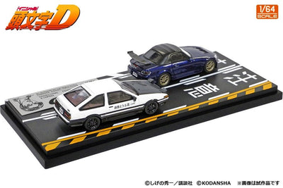 Modelers - 1/64 Initial D: Takumi Fujiwara Trueno (AE86) & Toshiya Shiroshima S2000 - Good Game Anime