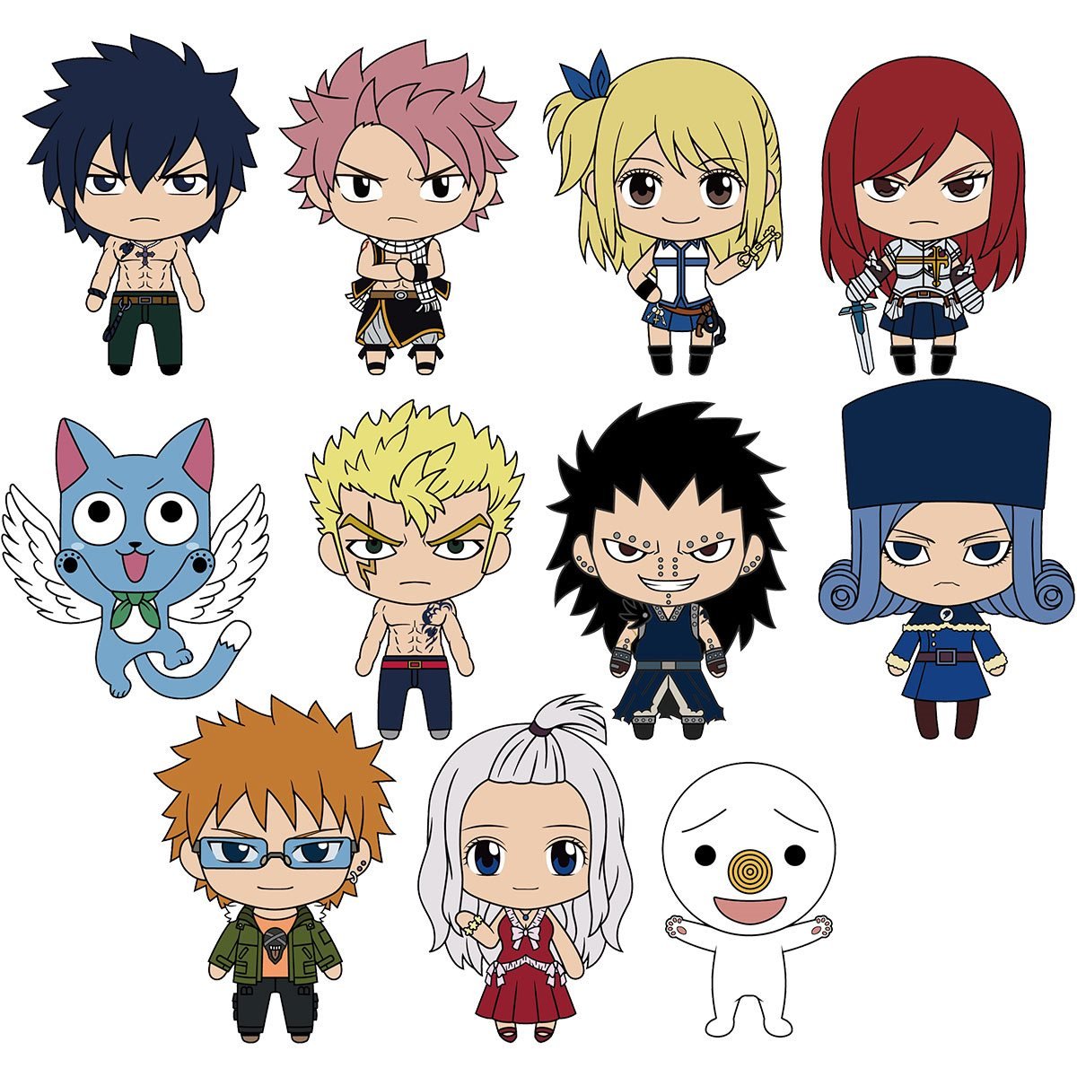 Monogram - Fairy Tail 3D Foam Bag Clip Series 1: 1 Random Pull - Good Game Anime