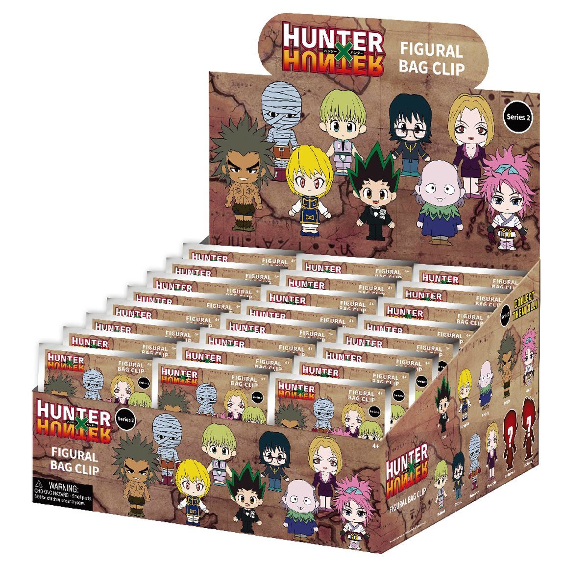 Monogram - Hunter x Hunter Series 2 3D Foam Bag Clip: 1 Random Pull - Good Game Anime