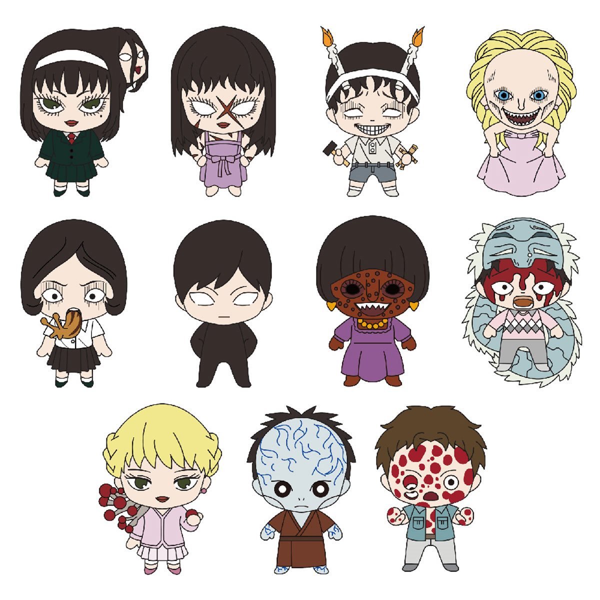 Monogram - Junji Ito Series 1 3D Foam Bag Clip: 1 Random Pull - Good Game Anime