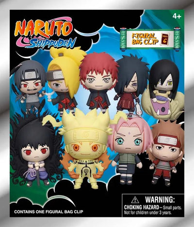 Monogram - Naruto 3D Foam Bag Clip Series 6: 1 Random Pull - Good Game Anime