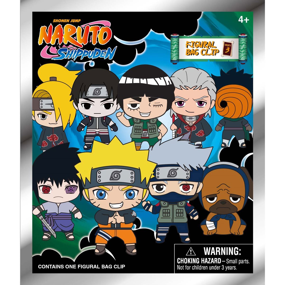 Monogram - Naruto Series 3 Figural Bag Clip: 1 Random Pull - Good Game Anime