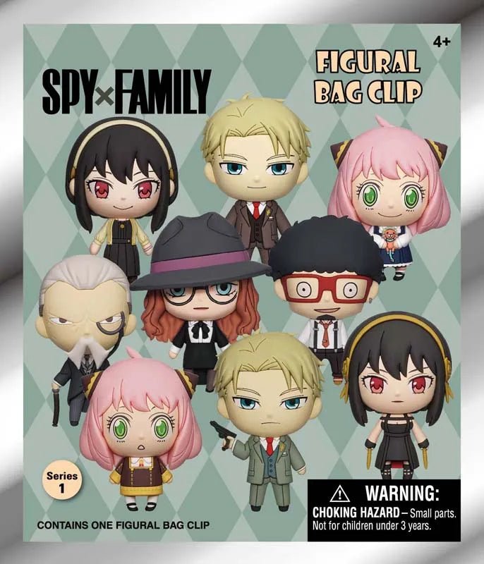 Monogram - Spy x Family 3D Foam Bag Clip Series 1: 1 Random Pull - Good Game Anime