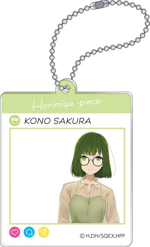 Movic - Horimiya: The Missing Pieces Acrylic Key Chain Collection Blind Box - Good Game Anime
