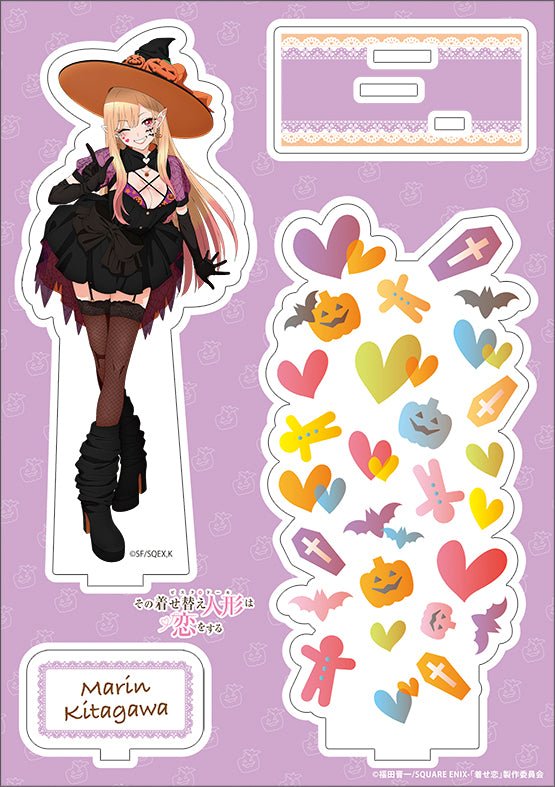 Movic - My Dress-Up Darling Greeting Set Marin Kitagawa & Halloween (Acrylic Figure, Big Towel, Postcard) - Good Game Anime