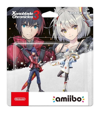 Nintendo - amiibo - Noah + Mio 2 - Pack - Xenoblade Chronicles 3 Series - Good Game Anime
