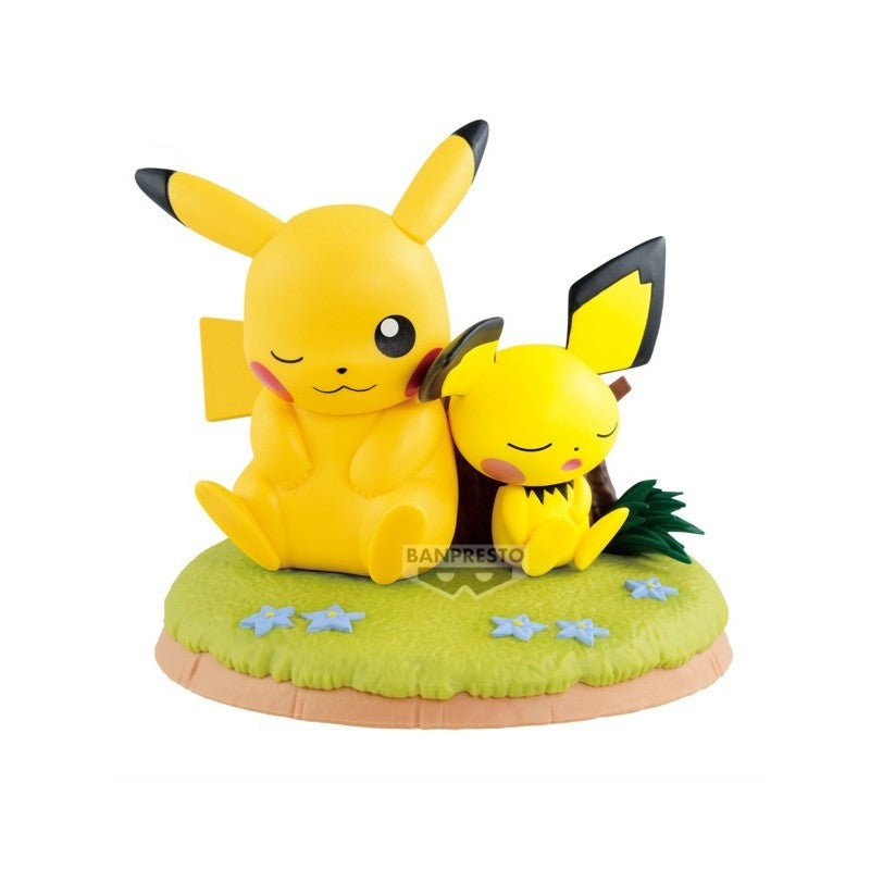 Pokemon Relaxing Time Pikachu & Pichu Figure