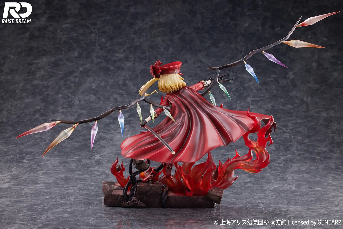 RaiseDream - 1/6 Touhou Project Flandre Scarlet Military Uniform Ver. Illustration by Minakata Sunao - Good Game Anime