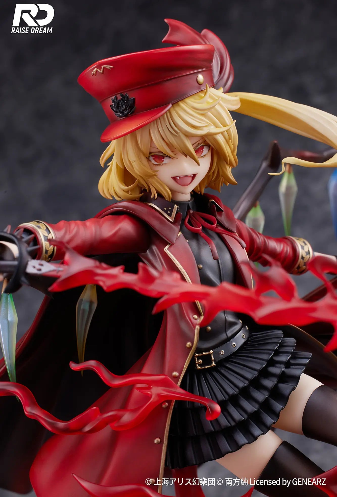 RaiseDream - 1/6 Touhou Project Flandre Scarlet Military Uniform Ver. Illustration by Minakata Sunao - Good Game Anime