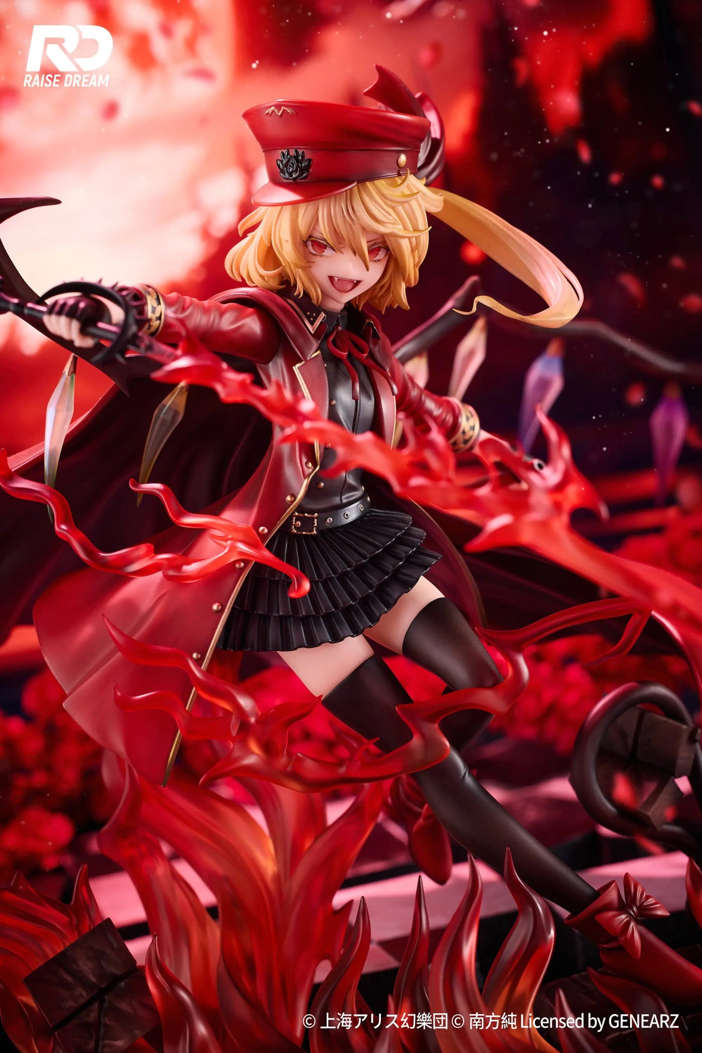 RaiseDream - 1/6 Touhou Project Flandre Scarlet Military Uniform Ver. Illustration by Minakata Sunao - Good Game Anime