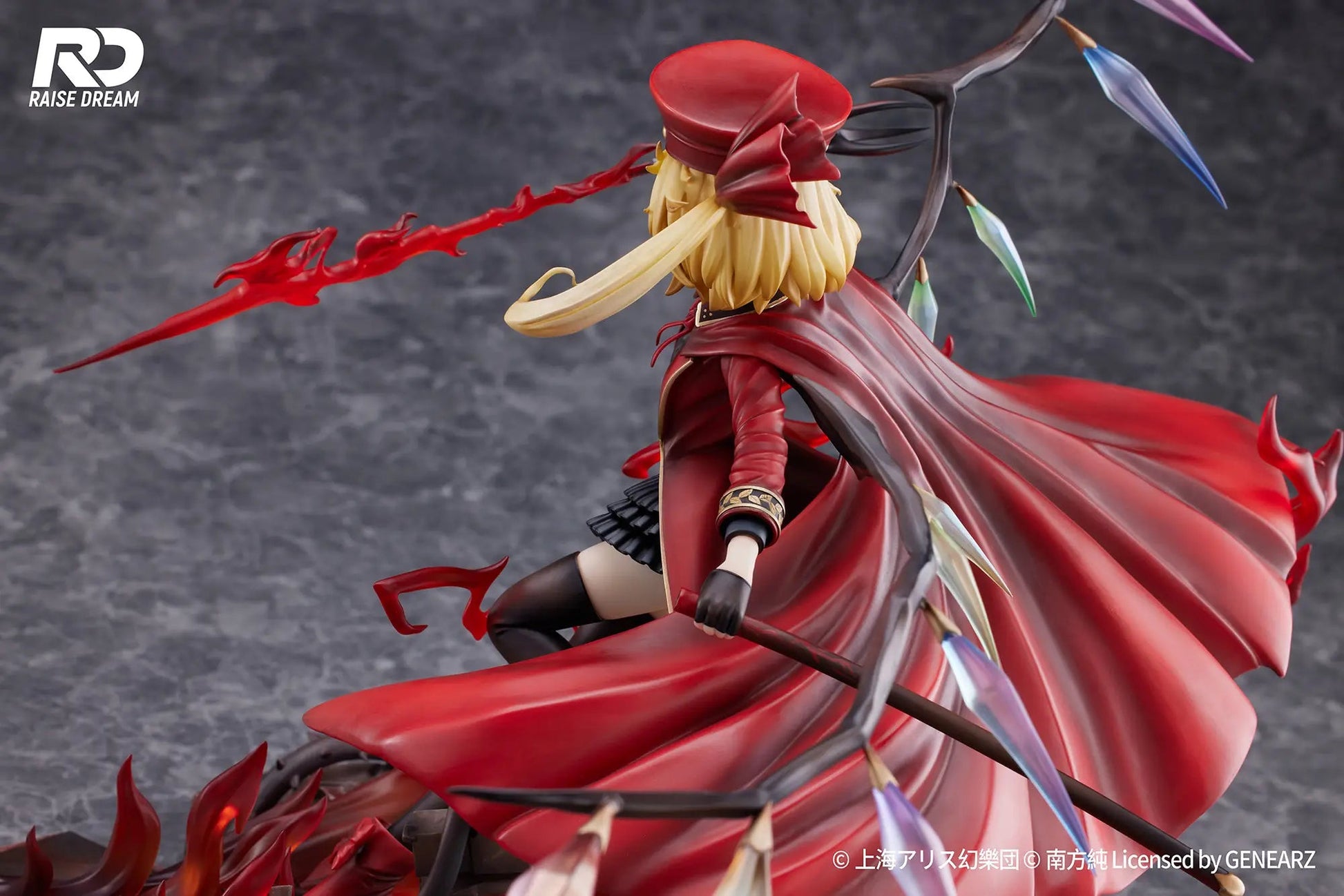 RaiseDream - 1/6 Touhou Project Flandre Scarlet Military Uniform Ver. Illustration by Minakata Sunao - Good Game Anime