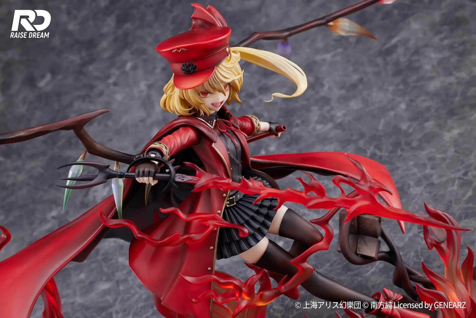 RaiseDream - 1/6 Touhou Project Flandre Scarlet Military Uniform Ver. Illustration by Minakata Sunao - Good Game Anime