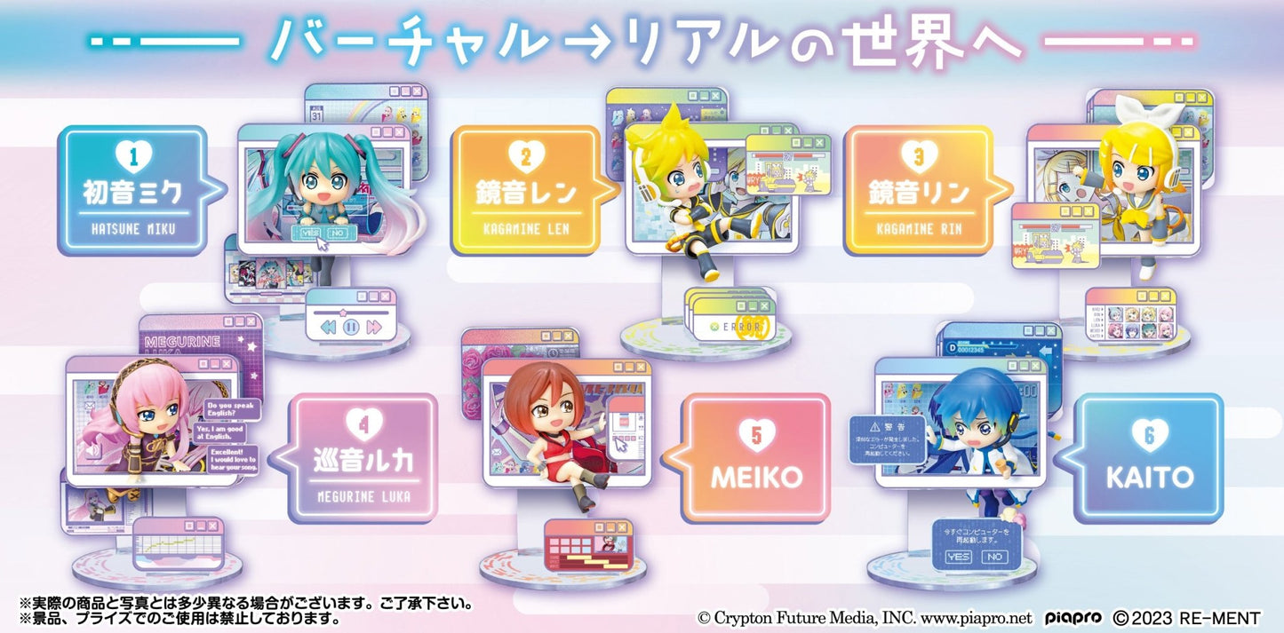 Re-Ment - Hatsune Miku Series: WINDOW FIGURE Collection: 1 Random Pull - Good Game Anime