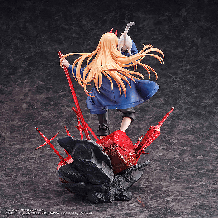 S - FIRE - CHAINSAW MAN Figure Power & Meowy - Good Game Anime