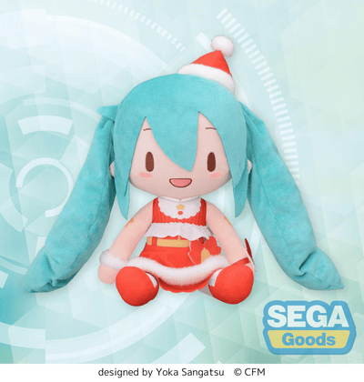 SEGA - Fuwapetit Hatsune Miku Series L Plush Christmas 2023 (Hatsune Miku) - Good Game Anime