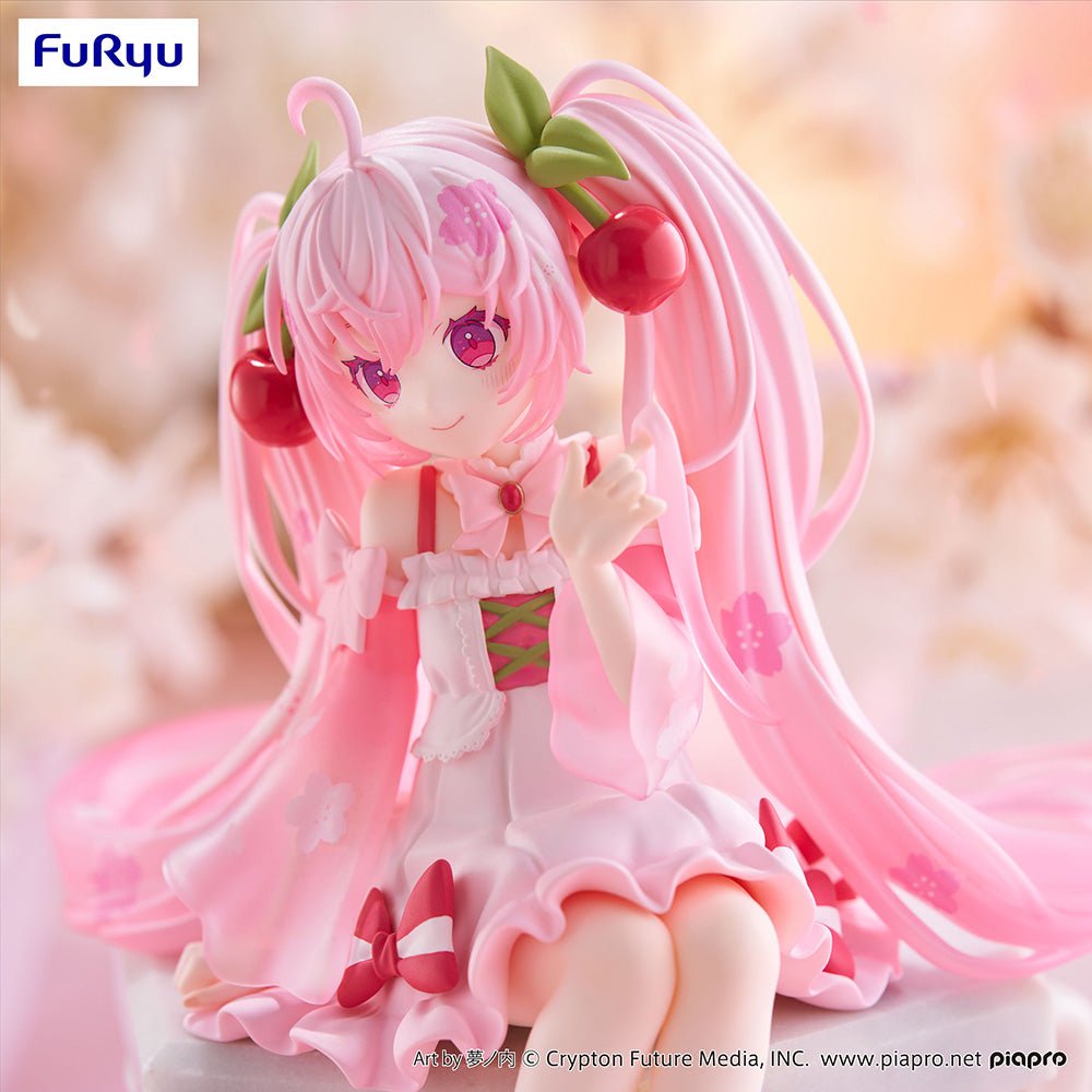 SEGA - Hatsune Miku Noodle Stopper Figure - Sakura Miku 2025 - Good Game Anime