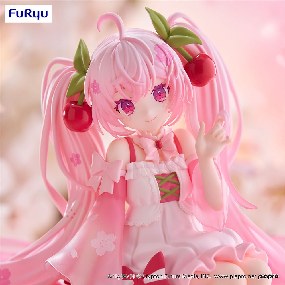 SEGA - Hatsune Miku Noodle Stopper Figure - Sakura Miku 2025 - Good Game Anime