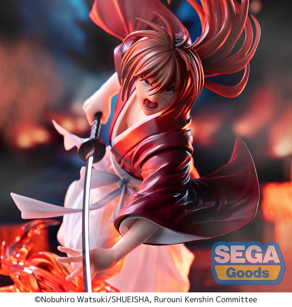 SEGA - Luminasta TV Anime Rurouni Kenshin - Kenshin Himura Figure - Good Game Anime