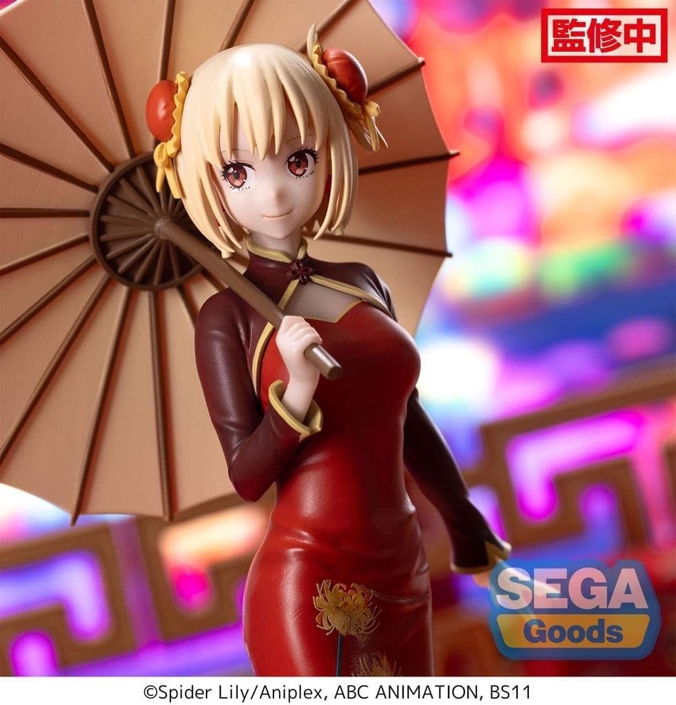 SEGA - Lycoris Recoil - Luminasta - Chisato Nishikigi China Style Statue - Good Game Anime