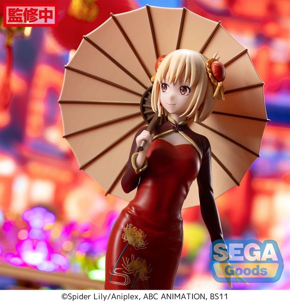 SEGA - Lycoris Recoil - Luminasta - Chisato Nishikigi China Style Statue - Good Game Anime