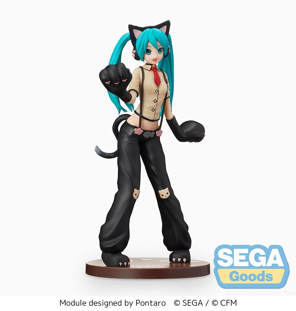 SEGA - Project DIVA Arcade Future Tone SPM Figure Hatsune Miku - Kitty Cat - Good Game Anime