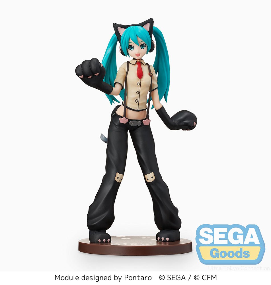 SEGA - Project DIVA Arcade Future Tone SPM Figure Hatsune Miku - Kitty Cat - Good Game Anime