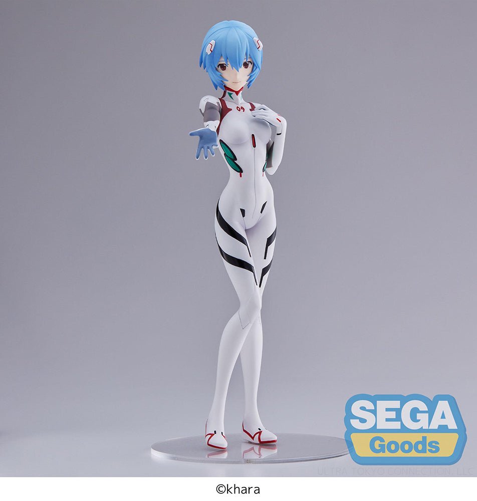 SEGA - Rebuild of Evangelion Rei Ayanami (Hand Over/Momentary White) Super Premium Figure - Good Game Anime