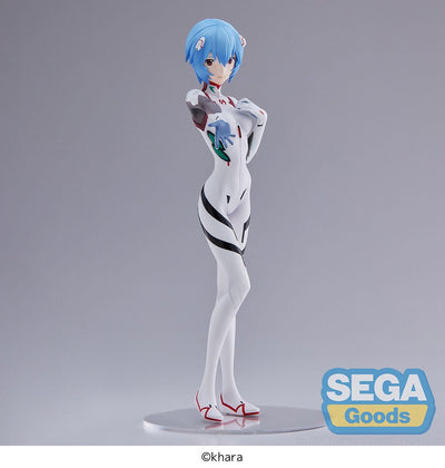 SEGA - Rebuild of Evangelion Rei Ayanami (Hand Over/Momentary White) Super Premium Figure - Good Game Anime