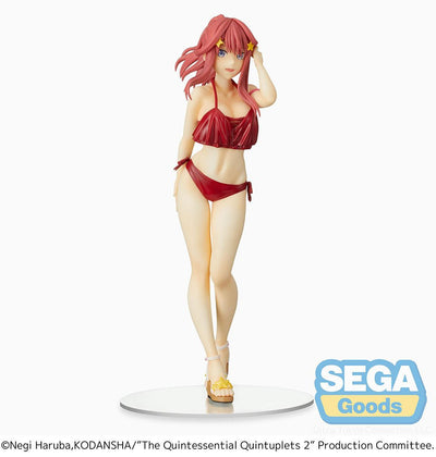SEGA - The Quintessential Quintuplets 2 Itsuki Nakano Swimsuit PM Statue - Good Game Anime